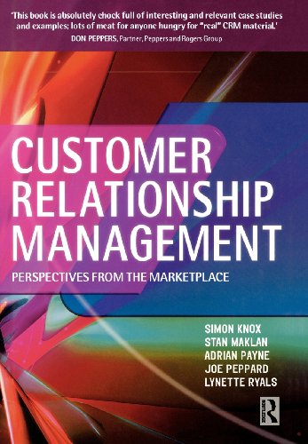 Imagen de archivo de Customer Relationship Management: Perspectives from The Marketplace a la venta por MusicMagpie