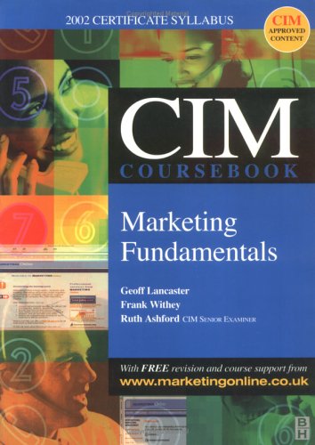 Stock image for Marketing Fundamentals 2002-2003 for sale by Silver Trees Books