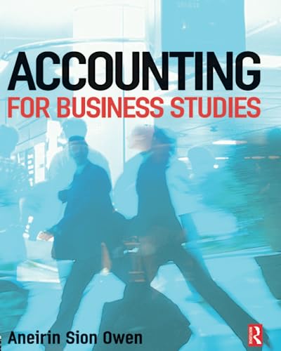 Beispielbild fr Accounting for Business Studies zum Verkauf von WorldofBooks