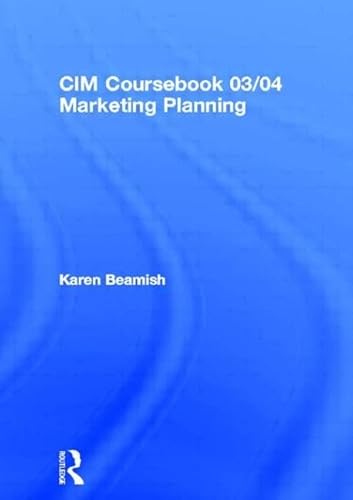 9780750659628: CIM Coursebook 03/04 Marketing Planning