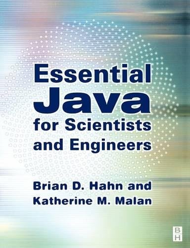 9780750659918: Essential Java for Scientists and Engineers