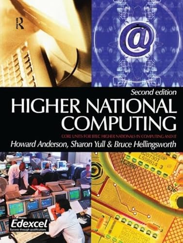 Higher National Computing, 2nd ed (9780750661256) by Anderson, Howard