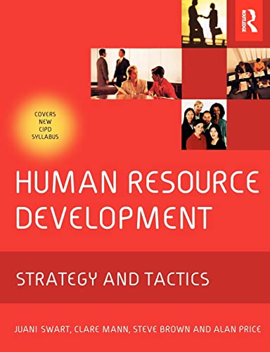 Imagen de archivo de Human Resource Development : Strategy and Tactics a la venta por Better World Books: West