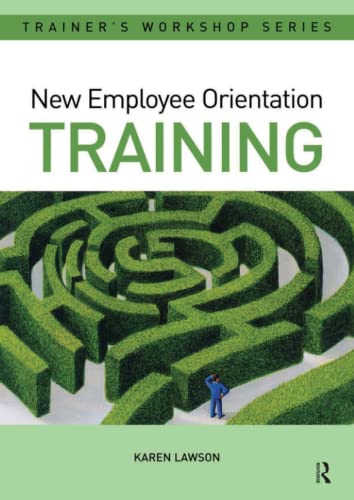 Beispielbild fr New Employee Orientation Training zum Verkauf von Blackwell's