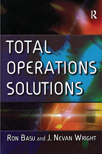 Imagen de archivo de Total Operations Solutions a la venta por Revaluation Books
