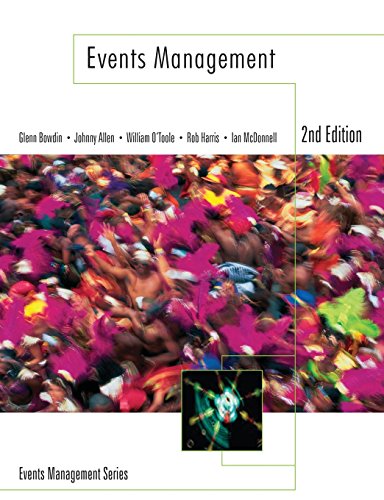 Beispielbild fr Events Management zum Verkauf von WorldofBooks