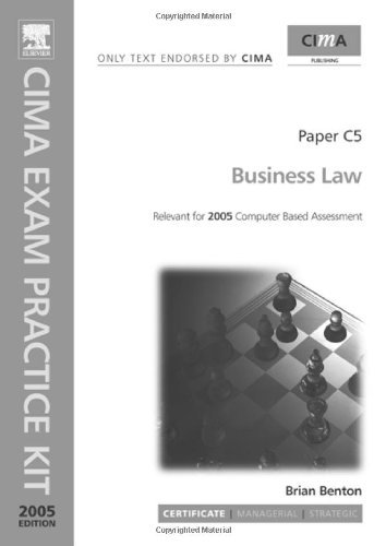 Stock image for CIMA Exam Practice Kit: Business Law (Cima Exam Practice Kit) for sale by dsmbooks