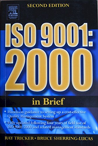 Beispielbild fr ISO 9001:2000 in Brief zum Verkauf von Better World Books