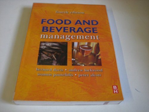 Stock image for Food and Beverage Management for sale by Better World Books