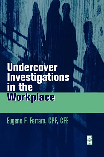 Beispielbild fr Undercover Investigations for the Workplace zum Verkauf von Better World Books