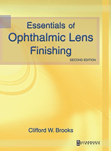 Stock image for Essentials of Ophthalmic Lens Finishing for sale by Zoom Books Company