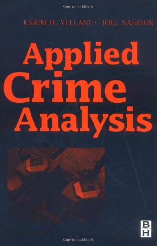 Beispielbild fr Applied Crime Analysis zum Verkauf von Irish Booksellers