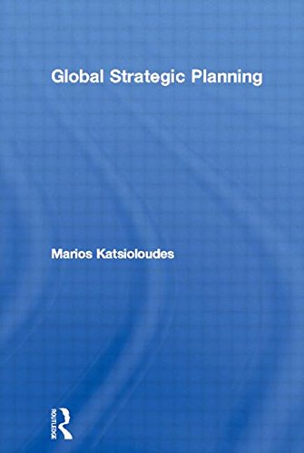 Stock image for Global Strategic Planning: Cultural Perspectives for Profit and Non-Profit Organizations (Managing Cultural Differences) for sale by Open Books