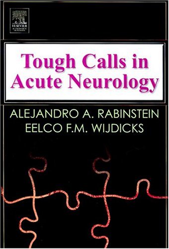 Beispielbild fr Tough Calls in Acute Neurology zum Verkauf von HPB-Red