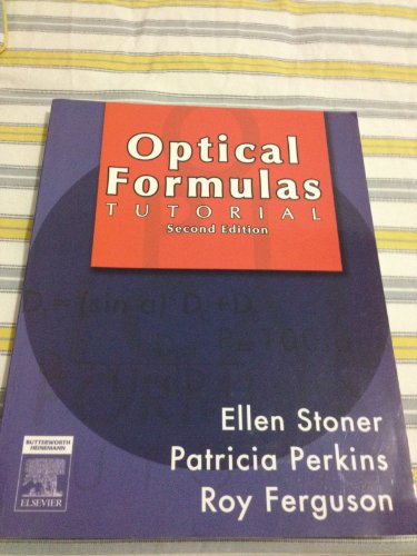 Stock image for Optical Formulas Tutorial for sale by BooksRun