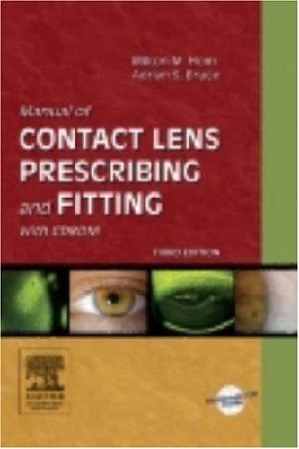 Beispielbild fr Manual of Contact Lens Prescribing and Fitting with CD-ROM zum Verkauf von Your Online Bookstore
