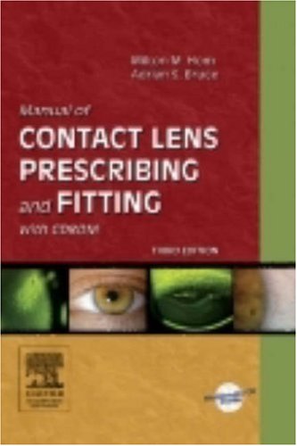 Imagen de archivo de Manual of Contact Lens Prescribing and Fitting a la venta por Better World Books: West