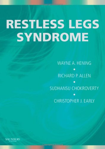 Imagen de archivo de Restless Legs Syndrome a la venta por Books Puddle