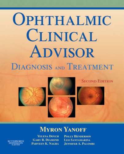 Beispielbild fr Ophthalmic Clinical Advisor: Diagnosis and Treatment zum Verkauf von Phatpocket Limited
