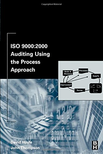 Beispielbild fr ISO 9000: 2000 Auditing Using the Process Approach zum Verkauf von Chiron Media