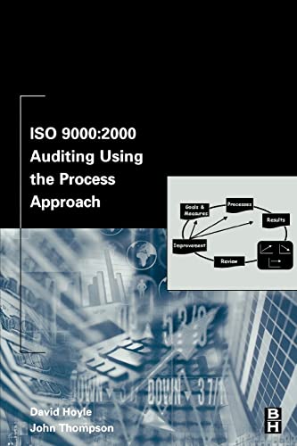 ISO 9000: 2000 Auditing Using the Process Approach (9780750675970) by Hoyle, David