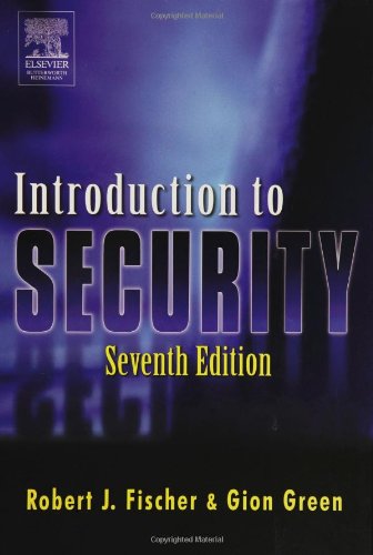 Beispielbild fr Introduction to Security zum Verkauf von Wonder Book