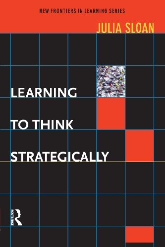 Imagen de archivo de Learning to Think Strategically (New Frontiers in Learning) a la venta por Wonder Book