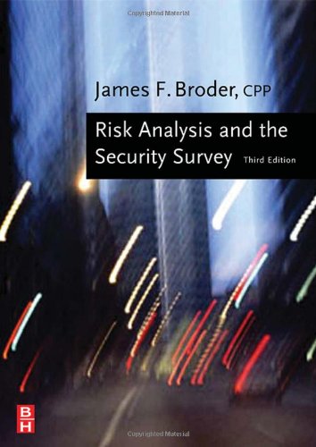Stock image for Risk Analysis and the Security Survey for sale by SecondSale
