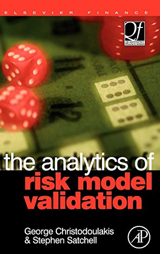 9780750681582: The Analytics of Risk Model Validation (Quantitative Finance)