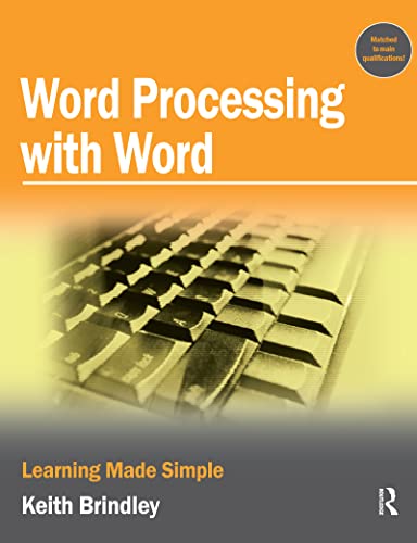 Beispielbild fr Word Processing With Word zum Verkauf von Blackwell's