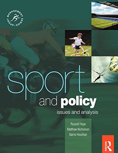 Beispielbild fr Sport and Policy (Sport Management) zum Verkauf von Reuseabook