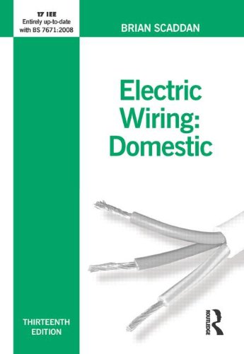 9780750687355: Electric Wiring for Domestic Installers