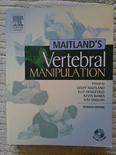 Imagen de archivo de Maitland's Vertebral Manipulation: Management of Neuromusculoskeletal Disorders - Volume 1 a la venta por HPB-Red
