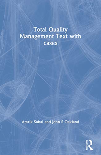 Beispielbild fr Total Quality Management Text with cases zum Verkauf von WorldofBooks