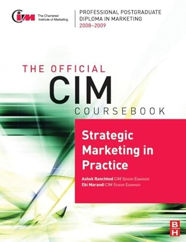 Imagen de archivo de CIM Coursebook 08/09 Strategic Marketing in Practice a la venta por AwesomeBooks