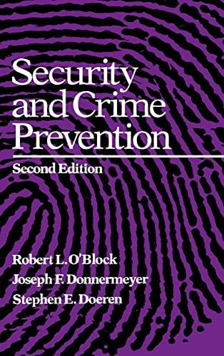 9780750690072: Security and Crime Prevention