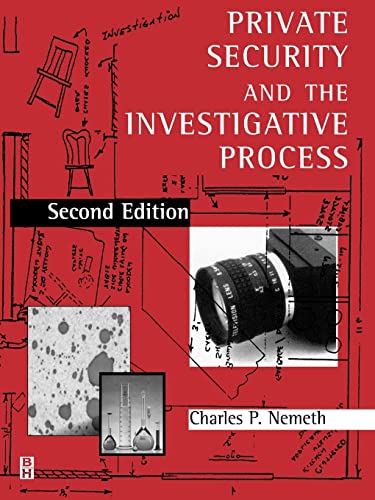 Beispielbild fr Private Security and the Investigative Process zum Verkauf von BooksRun
