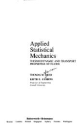 9780750691369: Applied Statistical Mechanics (Butterworth-Heinemann Series in Chemical Engineering)