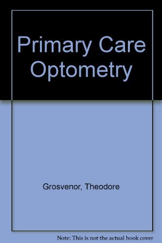 Stock image for Primary Care Optometry for sale by Mispah books