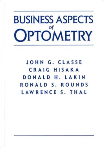 Stock image for Business Aspects of Optometry for sale by Goodwill Books