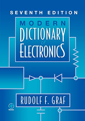 Modern Dictionary of Electronics (9780750698665) by Graf Professional Technical Writer, Rudolf F.