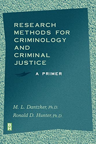 Stock image for Research Methods for Criminology and Criminal Justice: A Primer for sale by HPB-Red