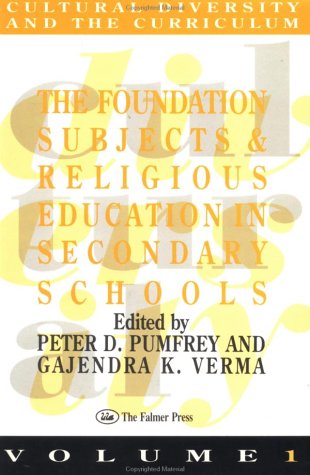 9780750701402: The Foundation Subjects & Religious Education in Secondary Schools (Cultural Diversity and the Curriculum)