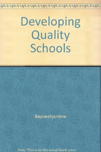 Imagen de archivo de Developing Quality Schools. a la venta por G. & J. CHESTERS