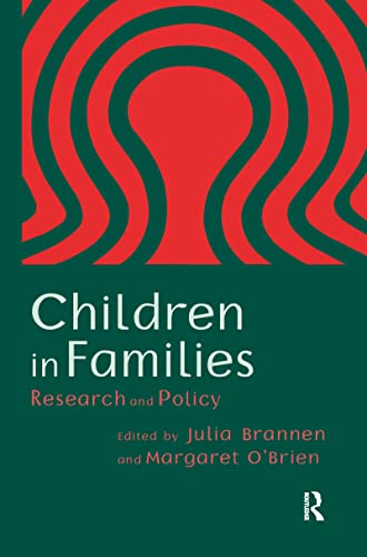 Imagen de archivo de Children in Families: Research and Policy a la venta por En Gineste