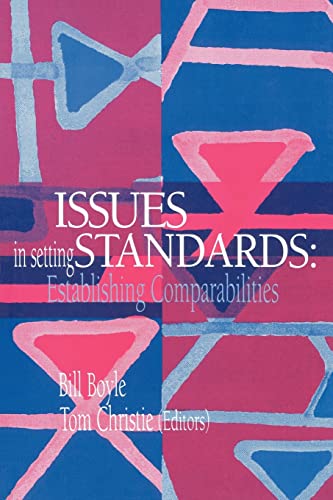 Imagen de archivo de Issues In Setting Standards : Establishing Standards a la venta por Blackwell's