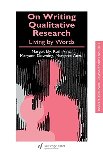 Imagen de archivo de On Writing Qualitative Research: Living by Words a la venta por Blackwell's