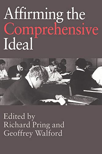 Imagen de archivo de Affirming the Comprehensive Ideal a la venta por Better World Books Ltd