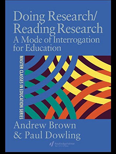 Stock image for Doing Research/Reading Research: A Mode of Interrogation For Education for sale by WorldofBooks
