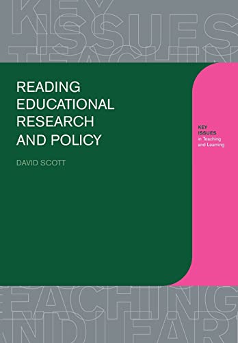 Beispielbild fr Reading Educational Research and Policy zum Verkauf von Blackwell's